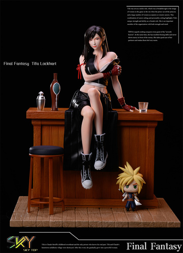 Cloud Strife, Tifa Lockhart (Tifa), Final Fantasy VII - Advent Children, Individual Sculptor, Pre-Painted